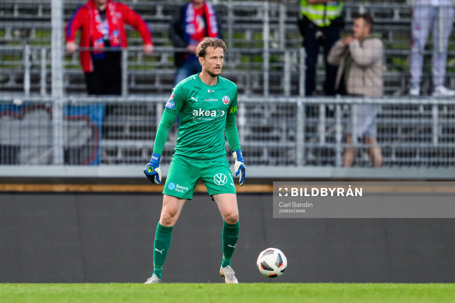 Helsingborgs målvakt Anders Lindegaard