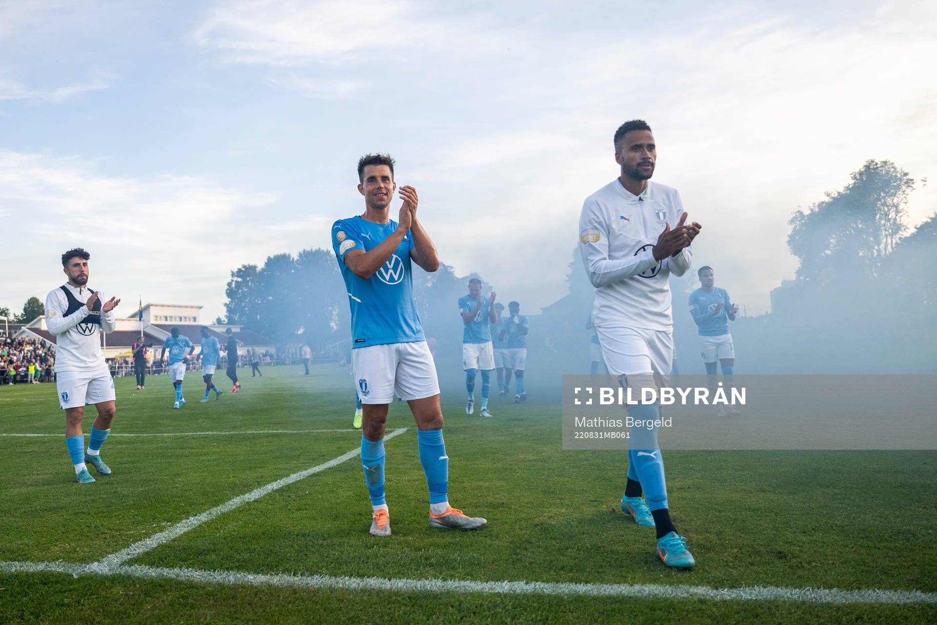 Malmö FFs Moustafa Zeidan, Jonas Knudsen och Isaac Kiese