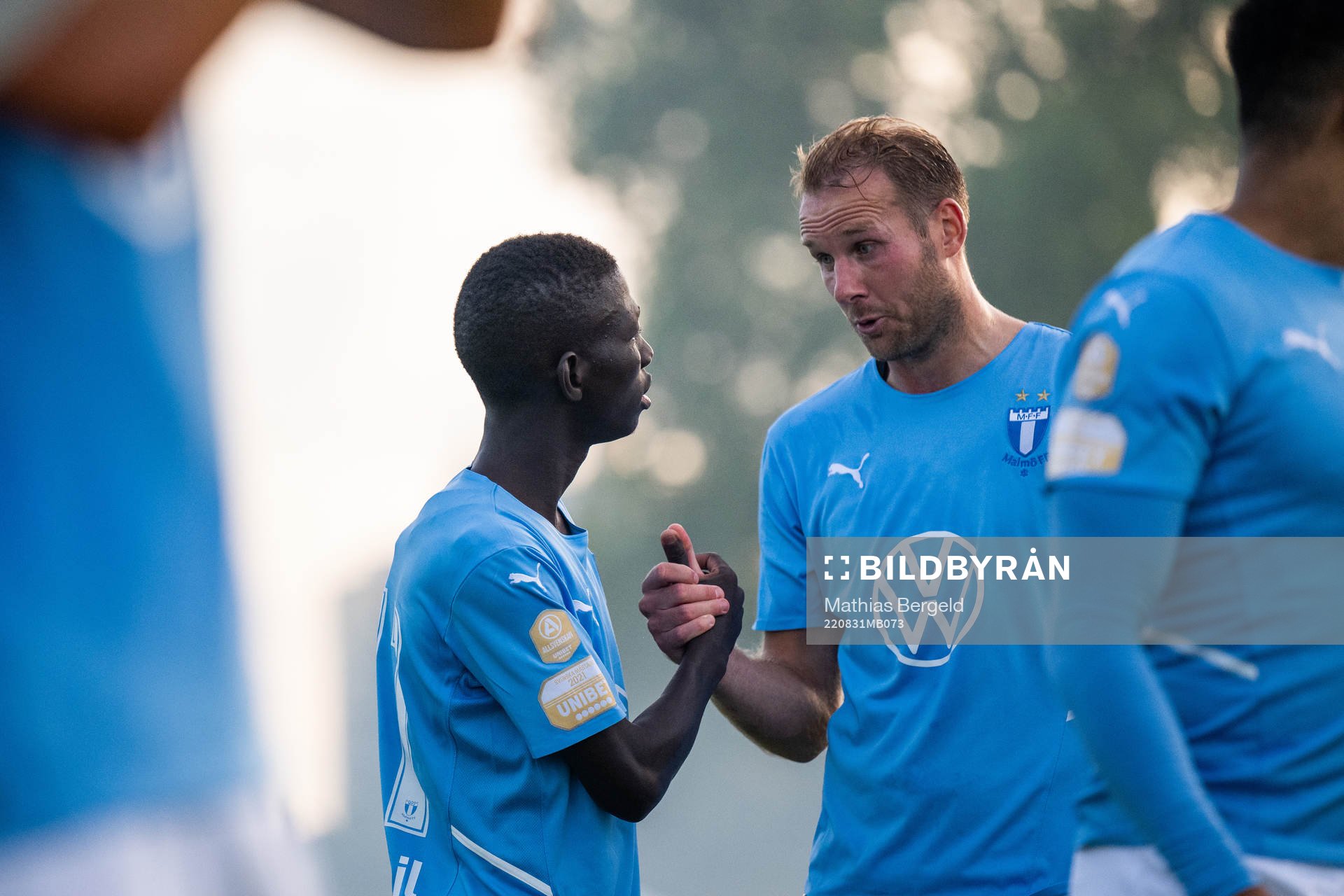 Malmö FFs Mamadou Ousmane Diagne och Ola Toivonen