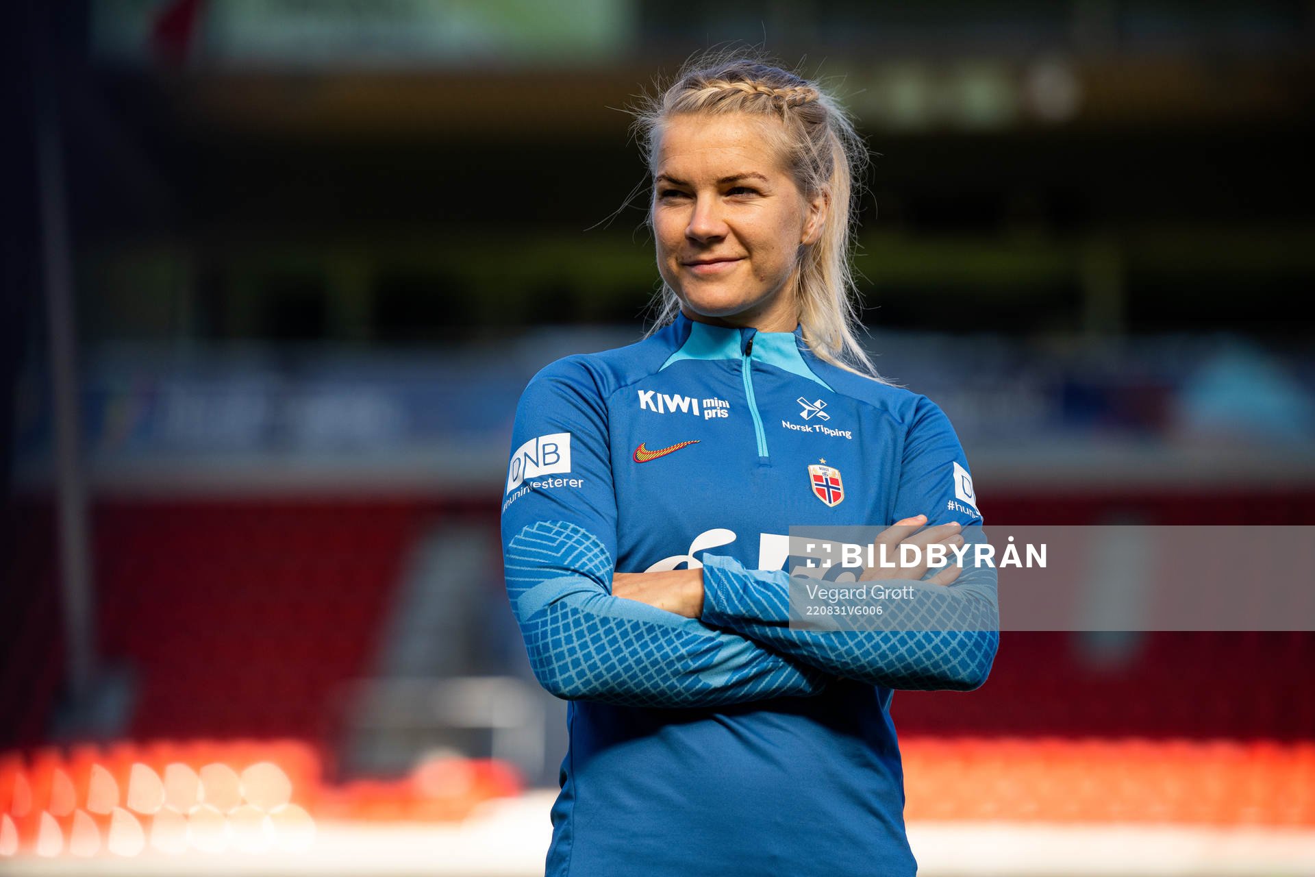 Ada Hegerberg of the Norwegian women's national football