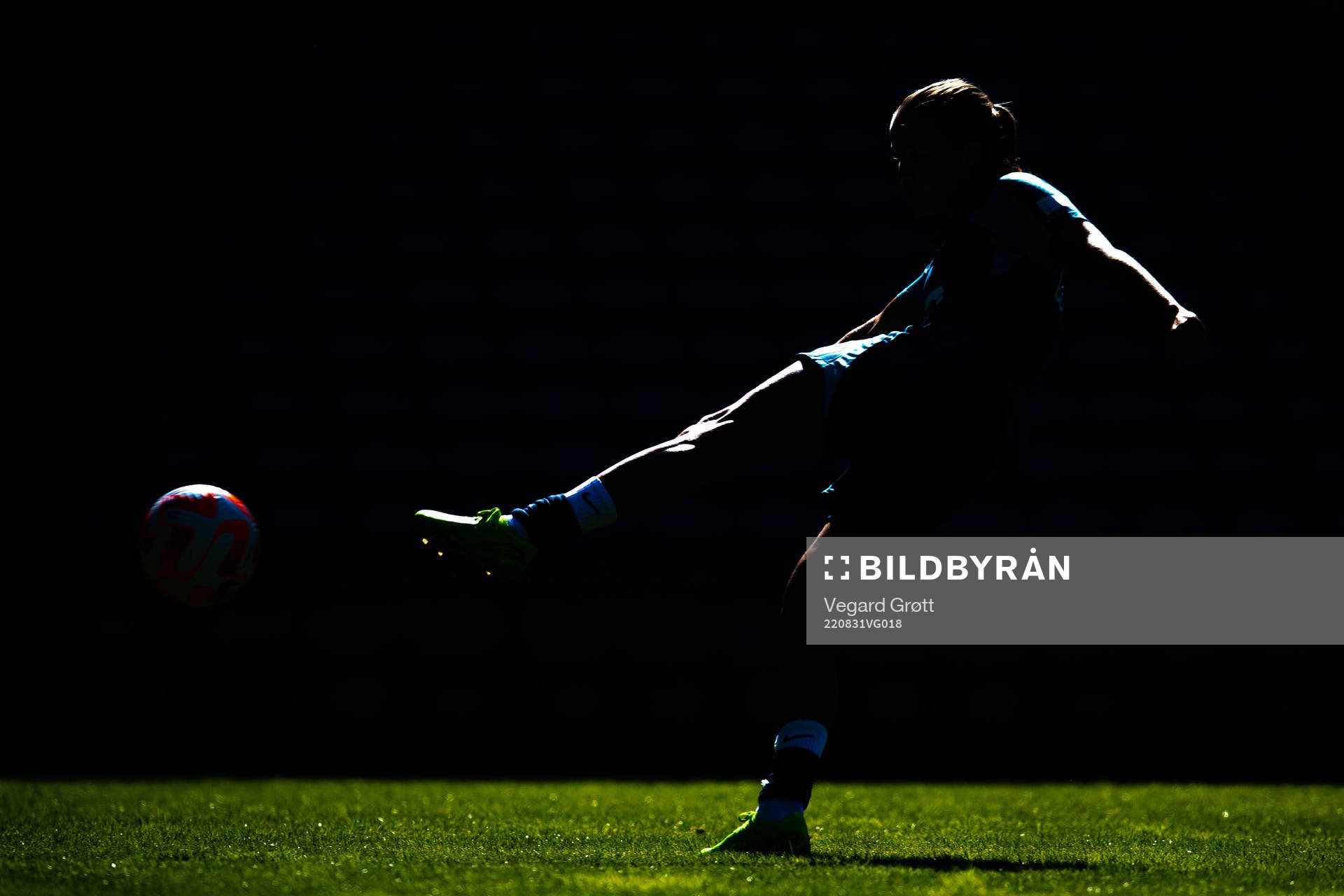 Guro Reiten of the Norwegian women's national football team