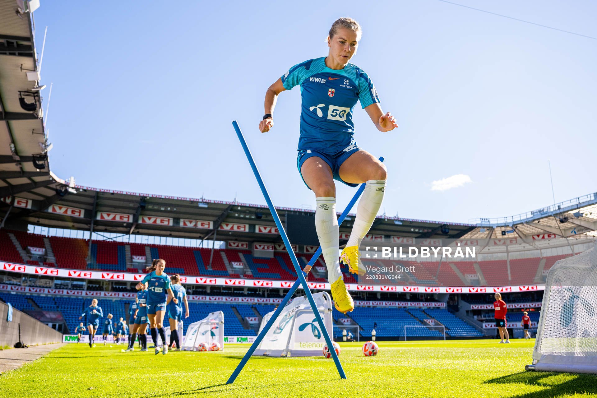 Ada Hegerberg of the Norwegian women's national football
