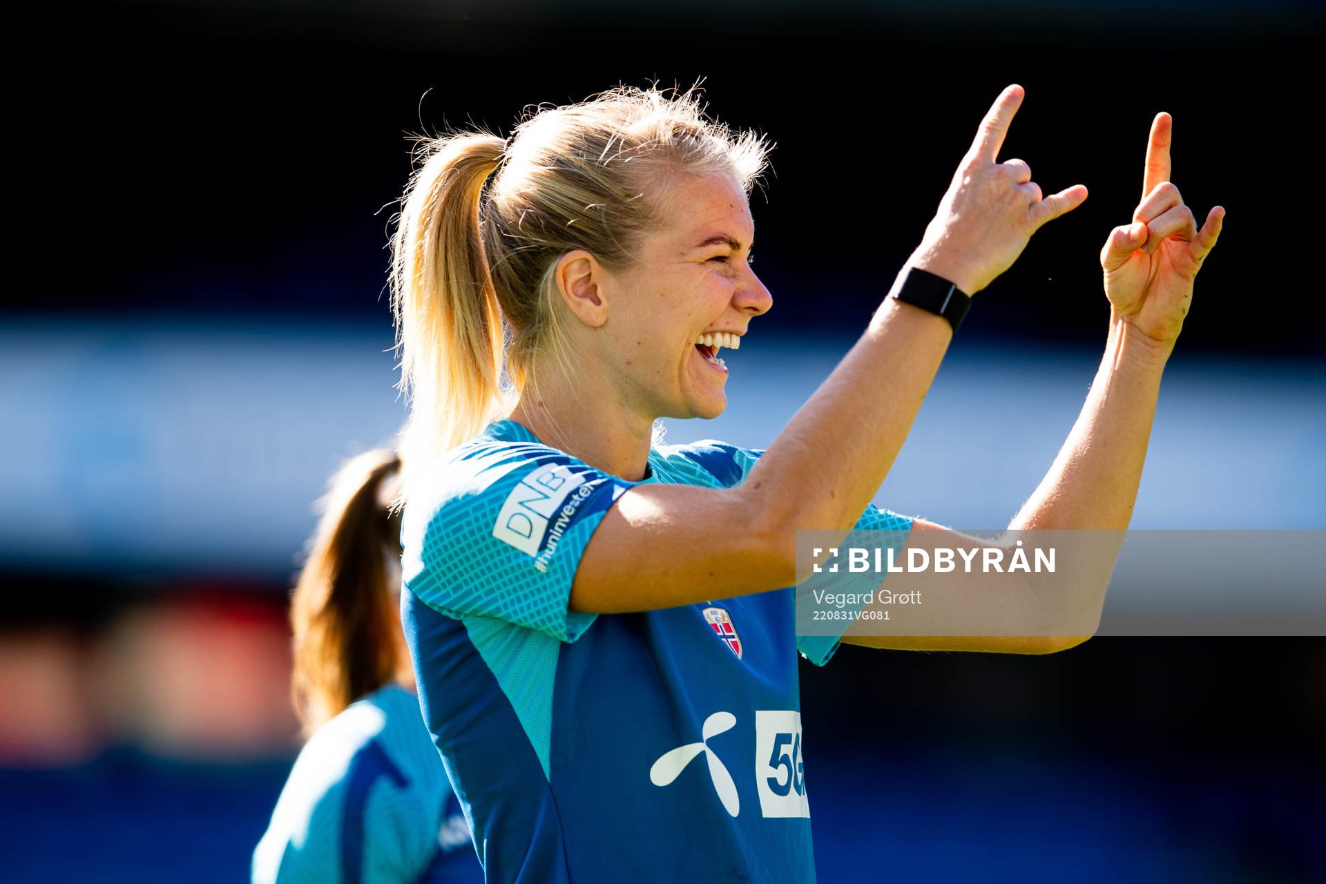 Ada Hegerberg of the Norwegian women's national football