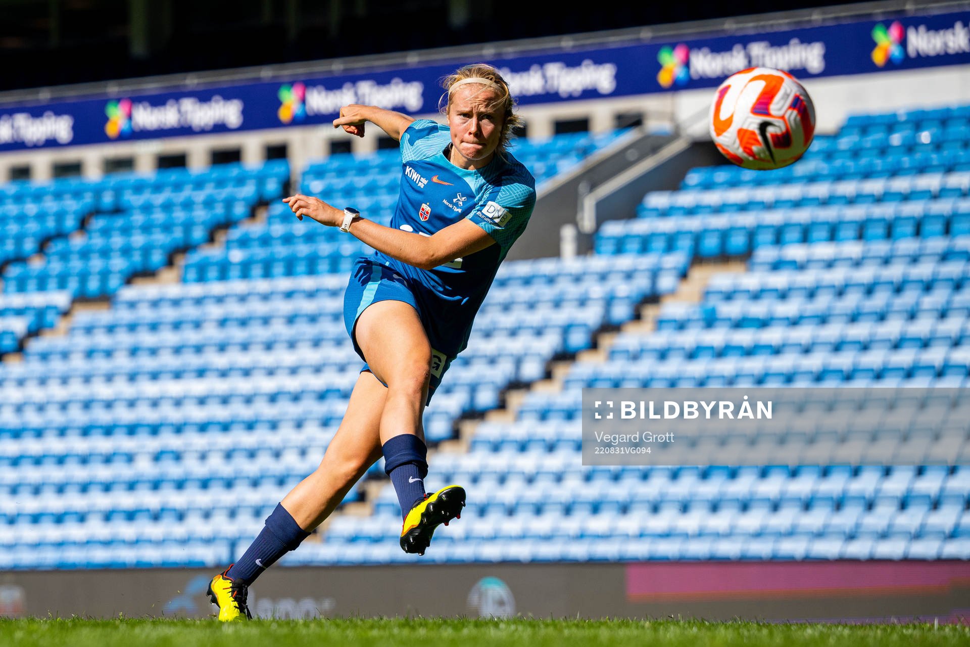 Julie Blakstad of the Norwegian women's national football