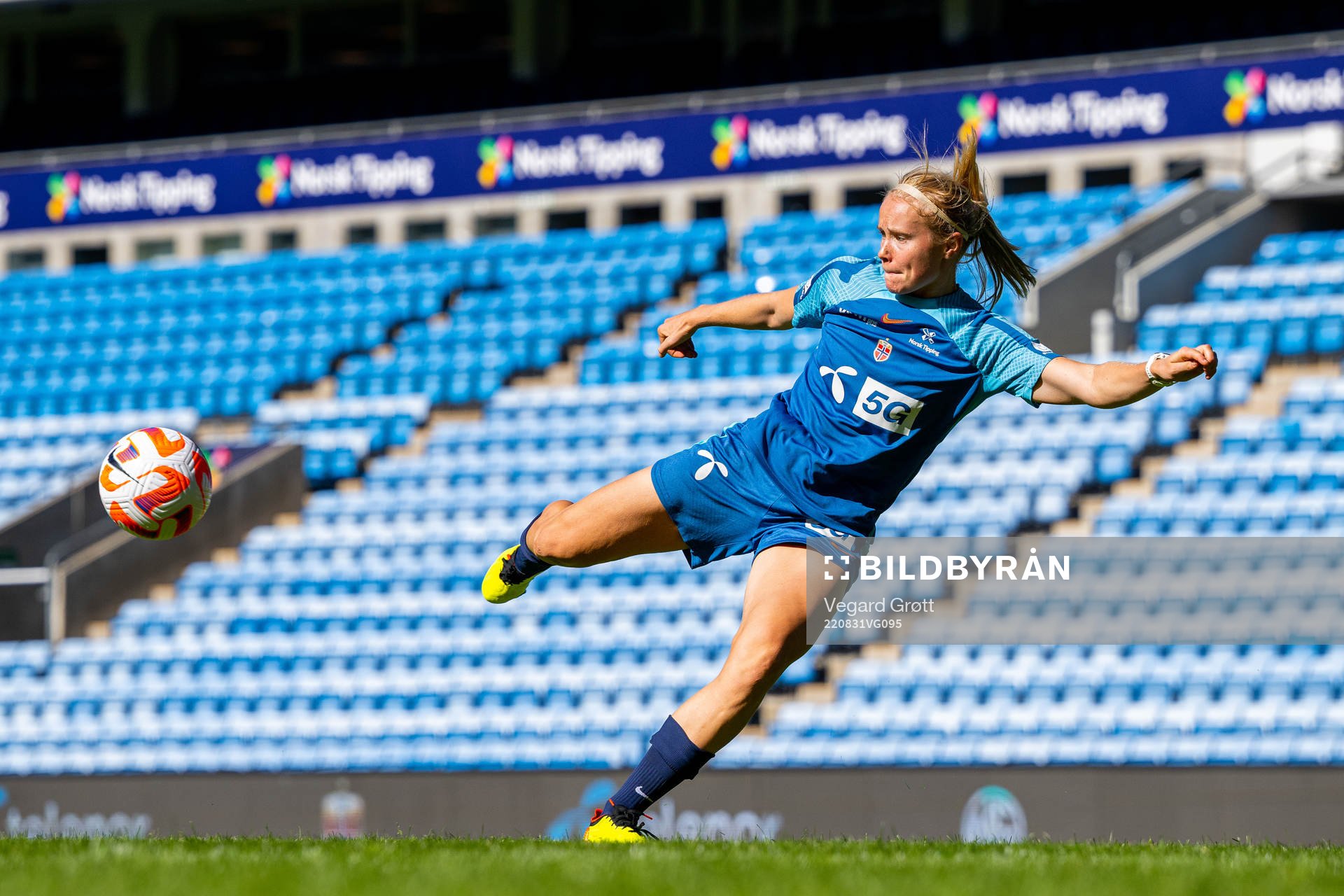 Julie Blakstad of the Norwegian women's national football
