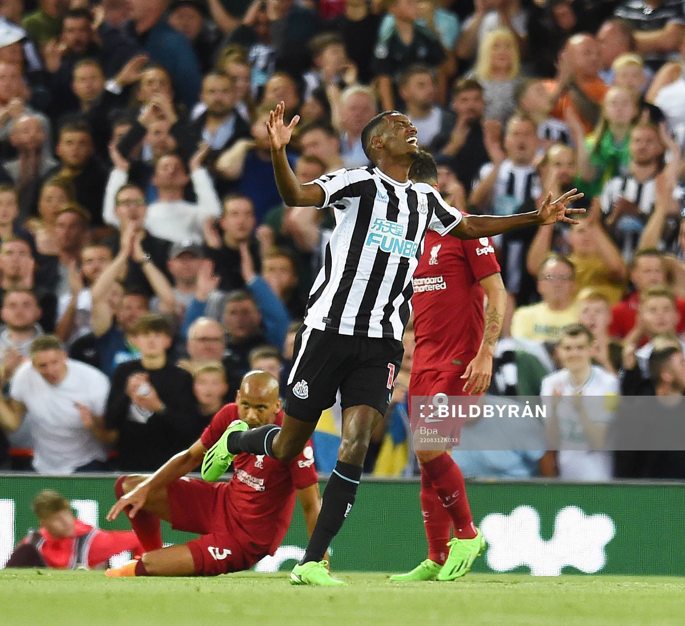 Alexander Isak of Newcastle United the Premier League match