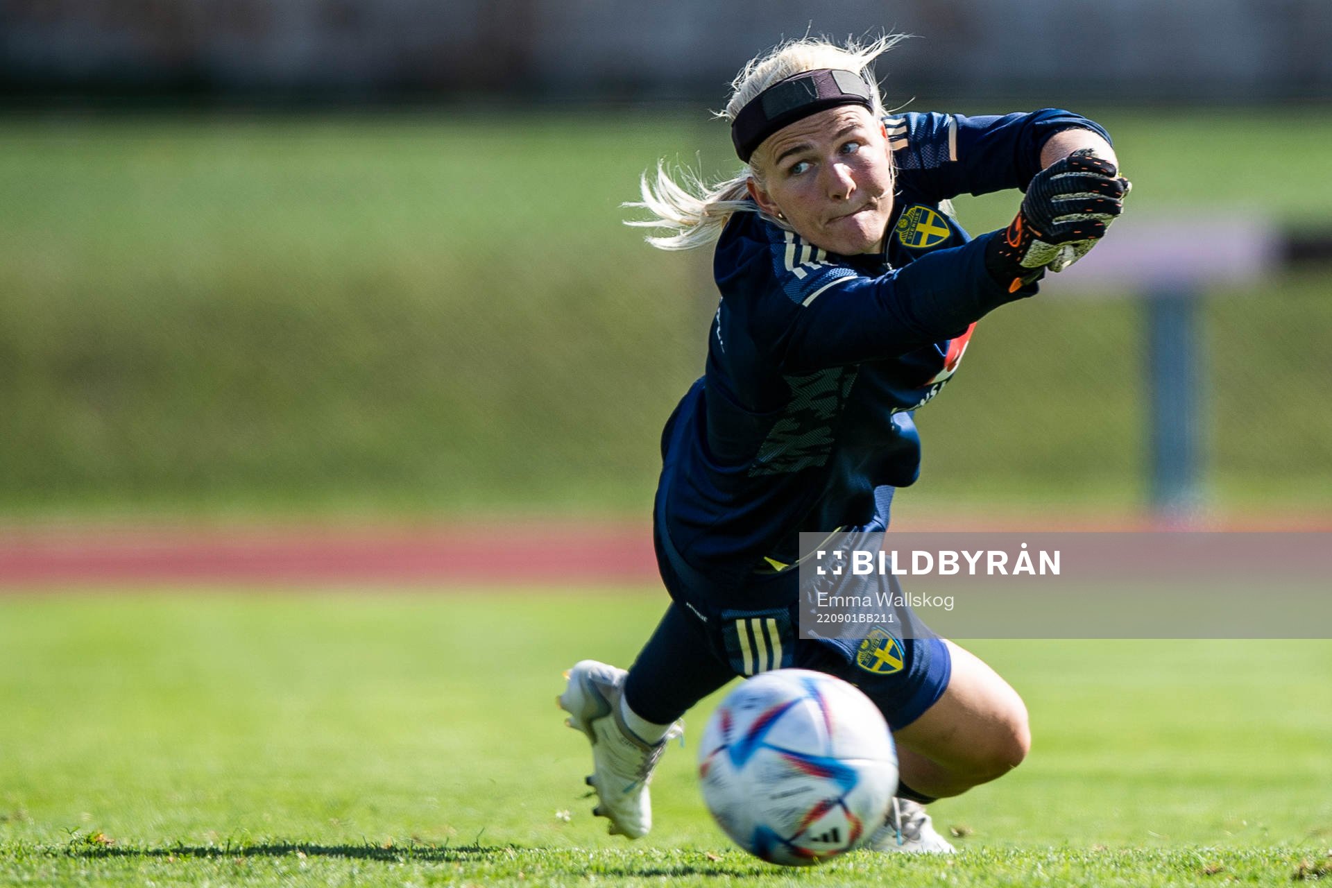 Goalkeeper Emma Holmgren