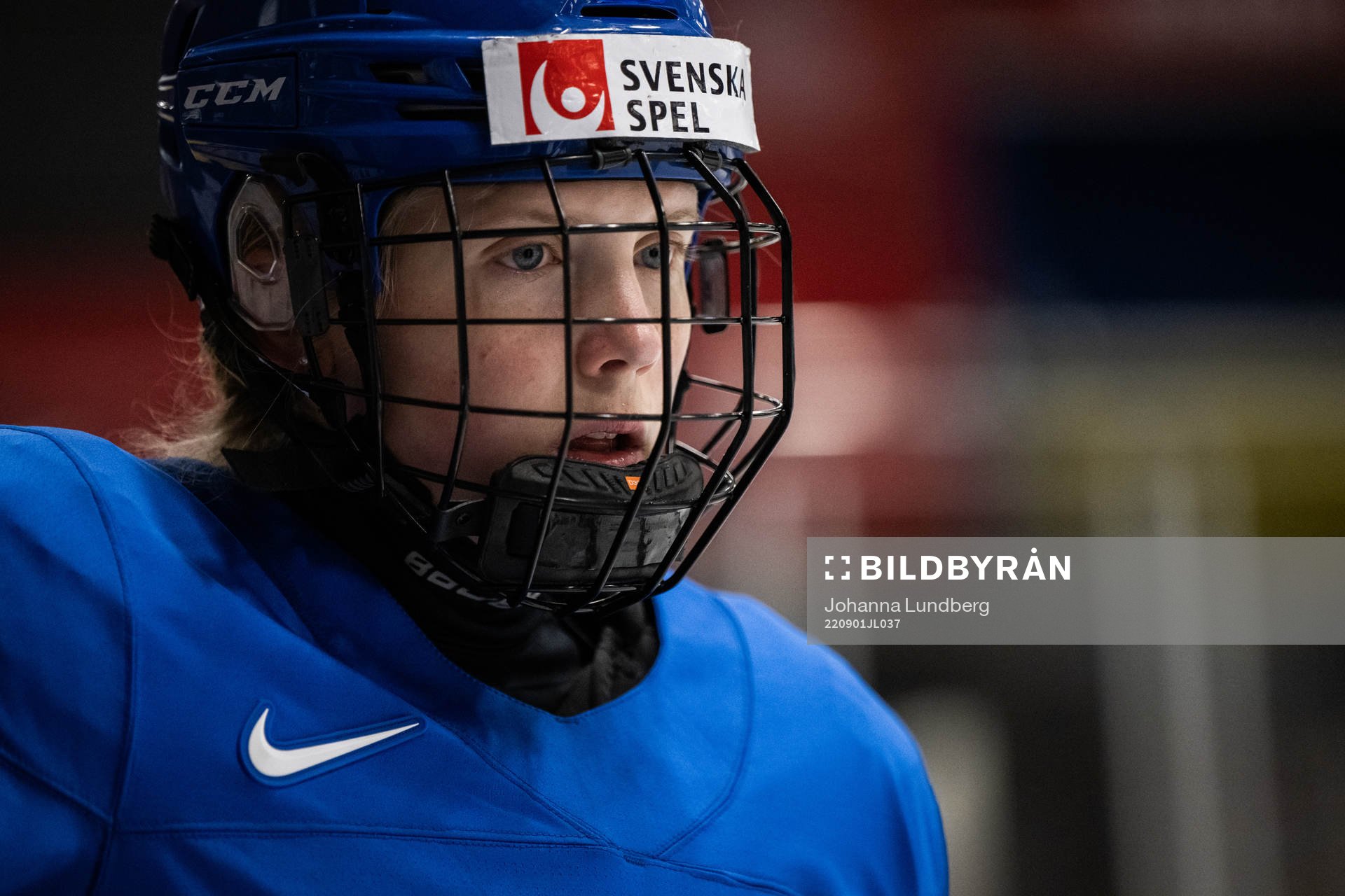 Felizia Wikner-Zienkiewicz of Sweden at a practice session