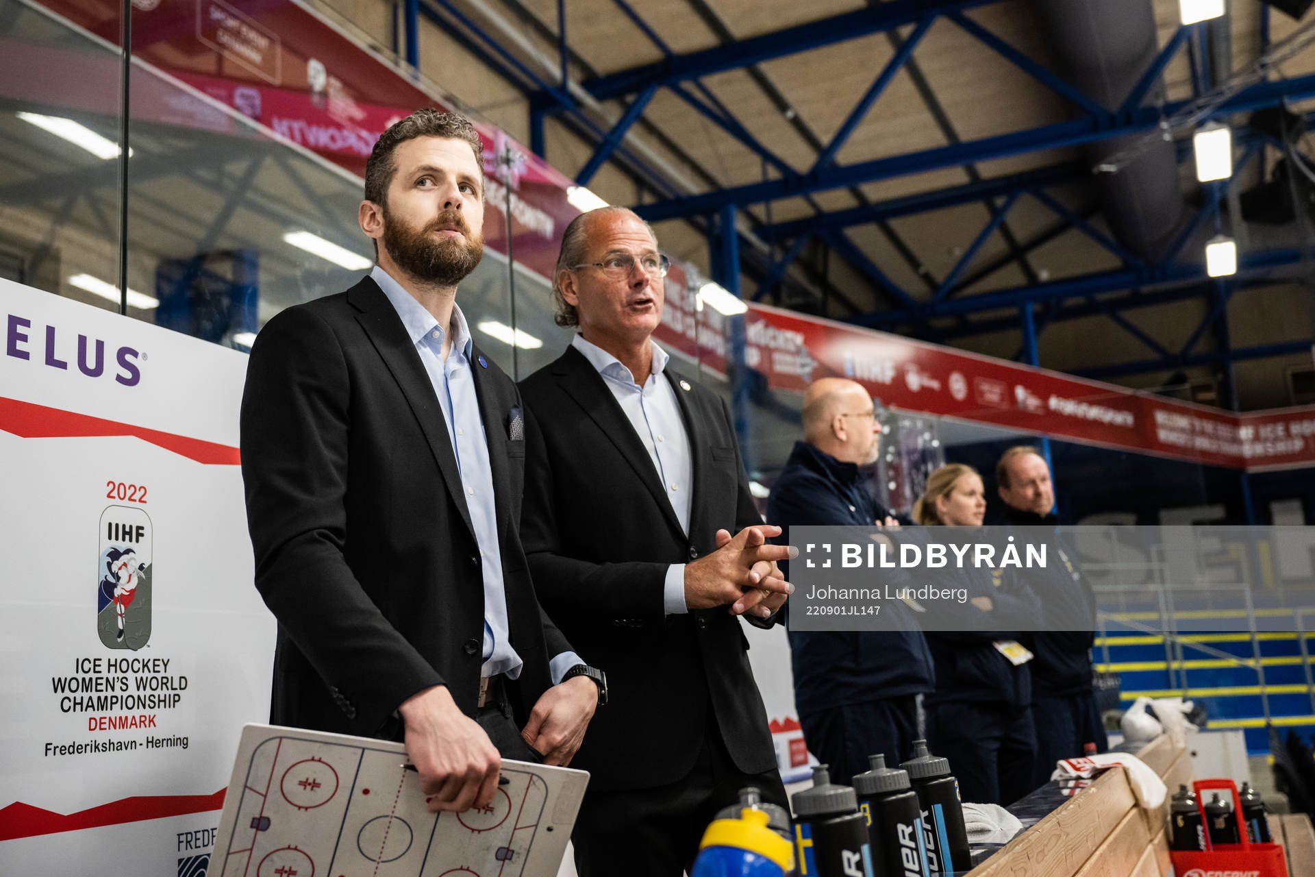 Ulf Lundberg, head coach and Andreas Spångberg, assistant