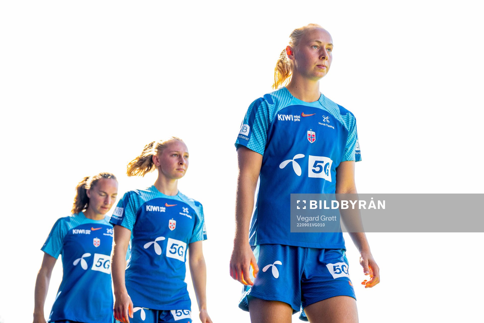 Emilie Marie Joramo and Sara Hørte of the Norwegian