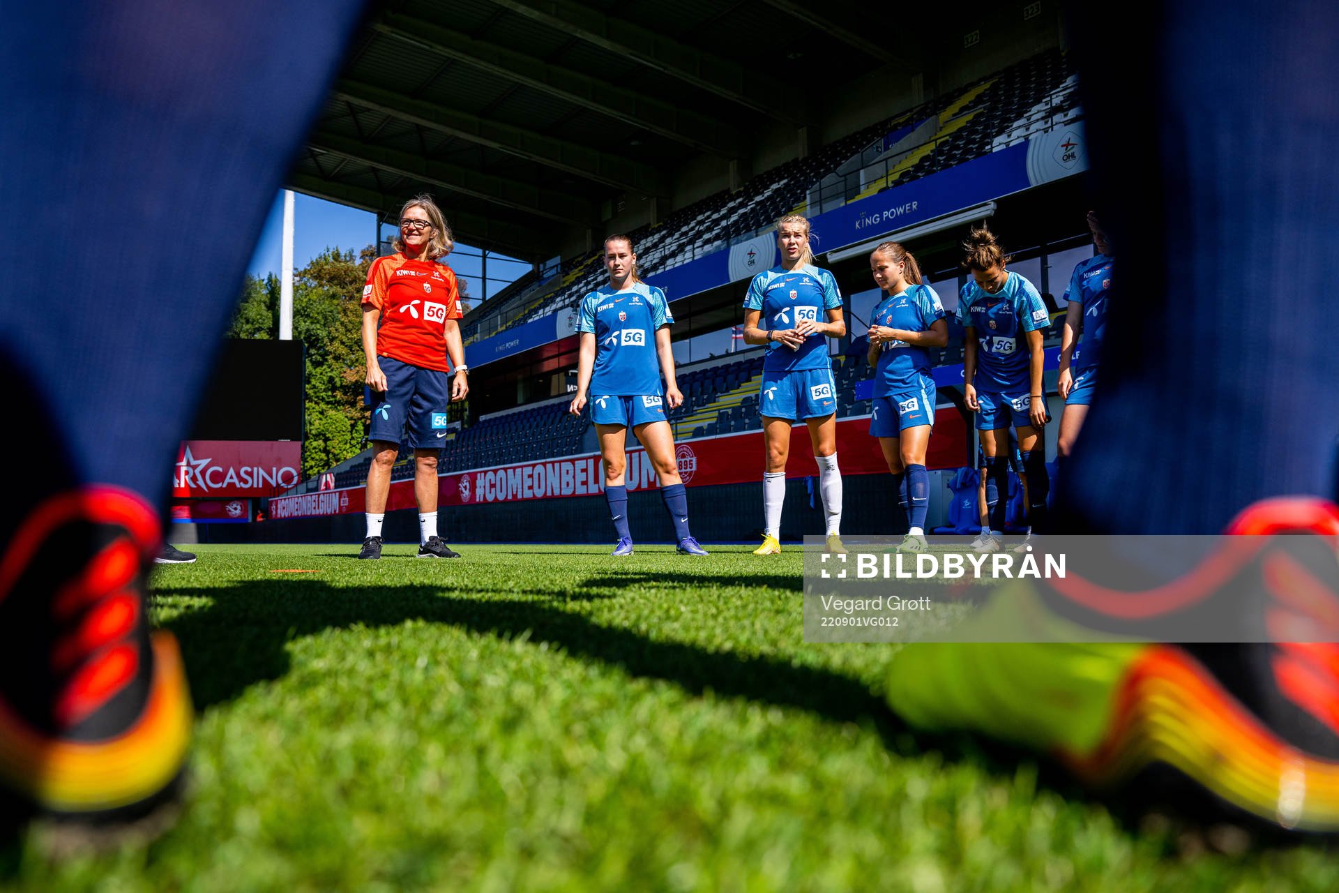Hege Riise, head coach of the Norwegian women's national