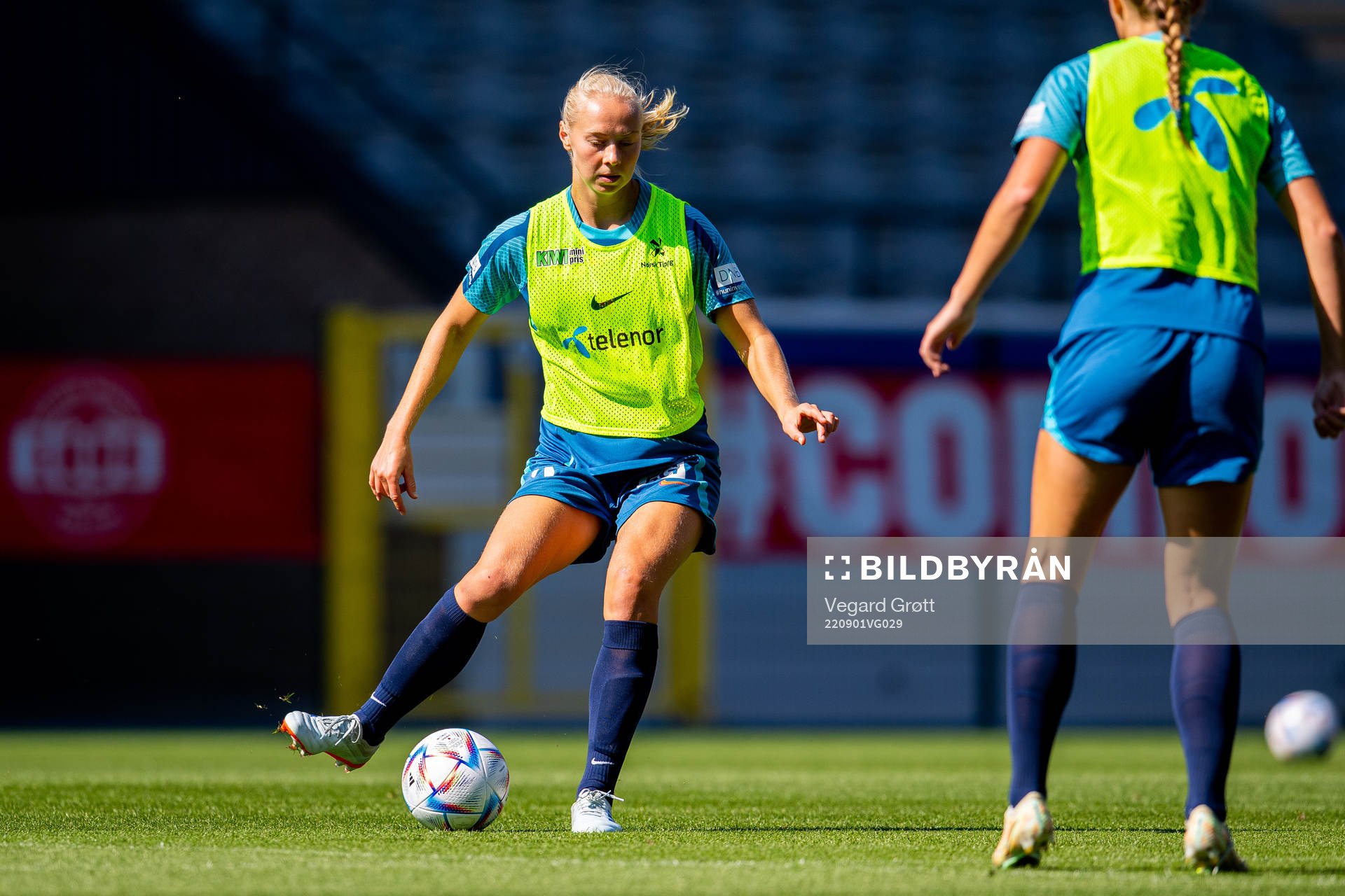 Sara Hørte of the Norwegian women's national football team