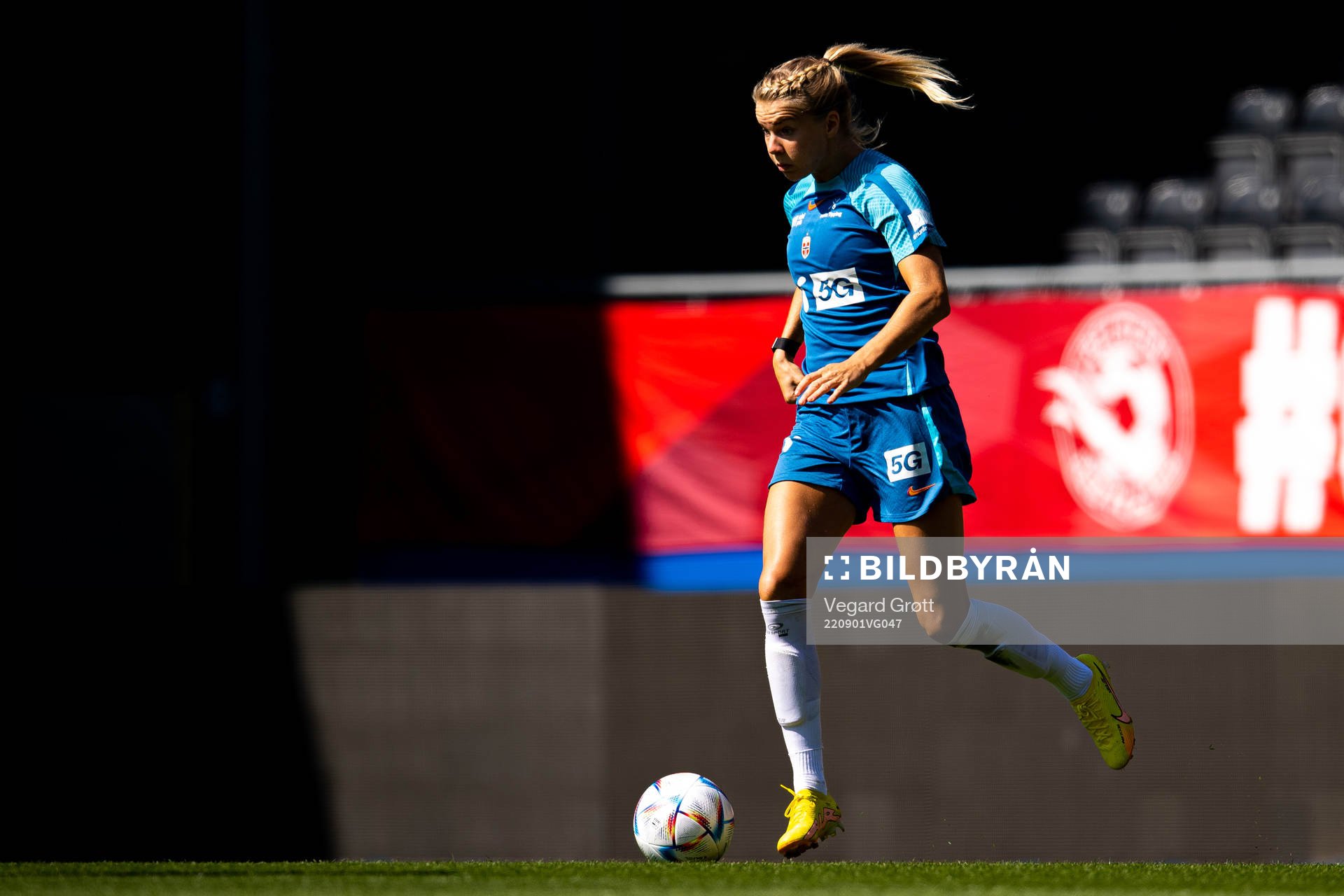 Ada Hegerberg of the Norwegian women's national football