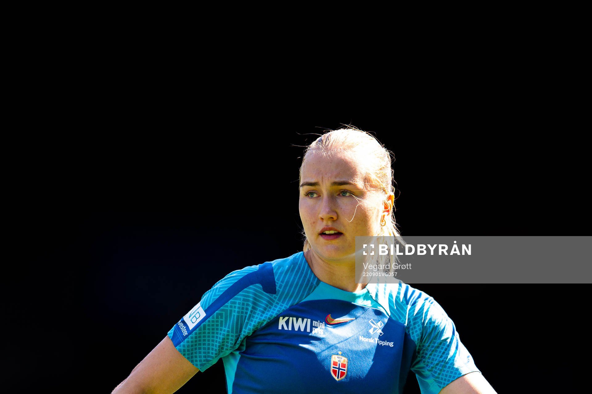 Noor Hoelsbrekken Eckhoff of the Norwegian women's national