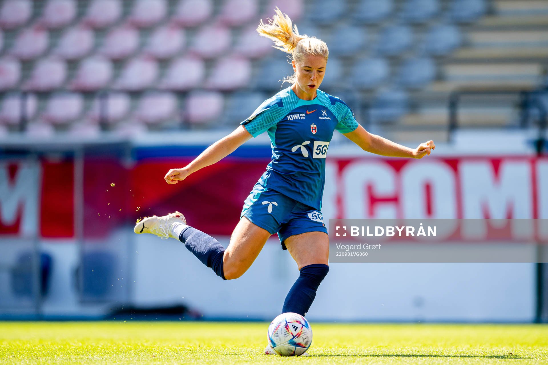 Sophie Román Haug of the Norwegian women's national