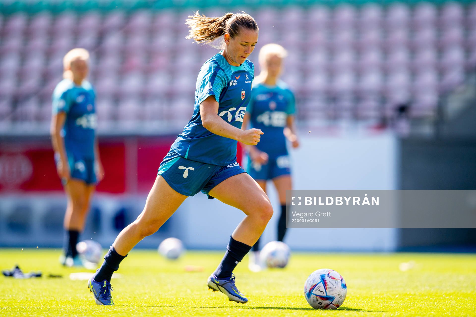 Elisabeth Terland of the Norwegian women's national