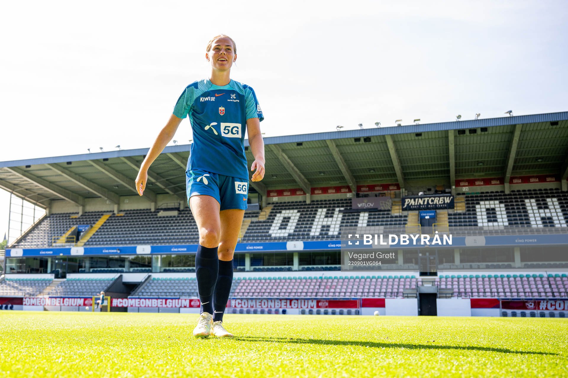 Marthine Østenstad of the Norwegian women's national