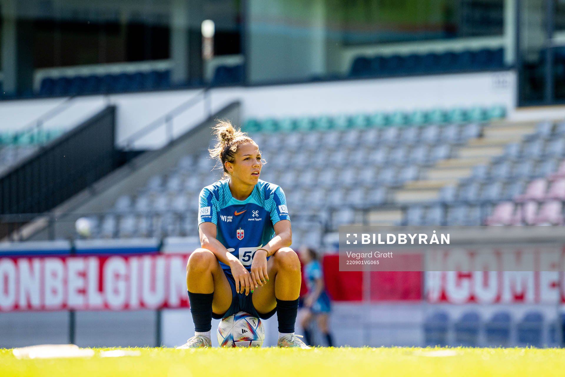 Celin Bizet Ildhusøy of the Norwegian women's national
