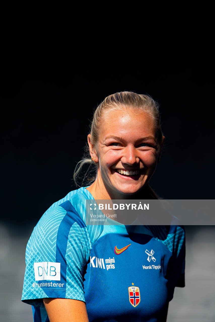 Frida Maanum of the Norwegian women's national football team