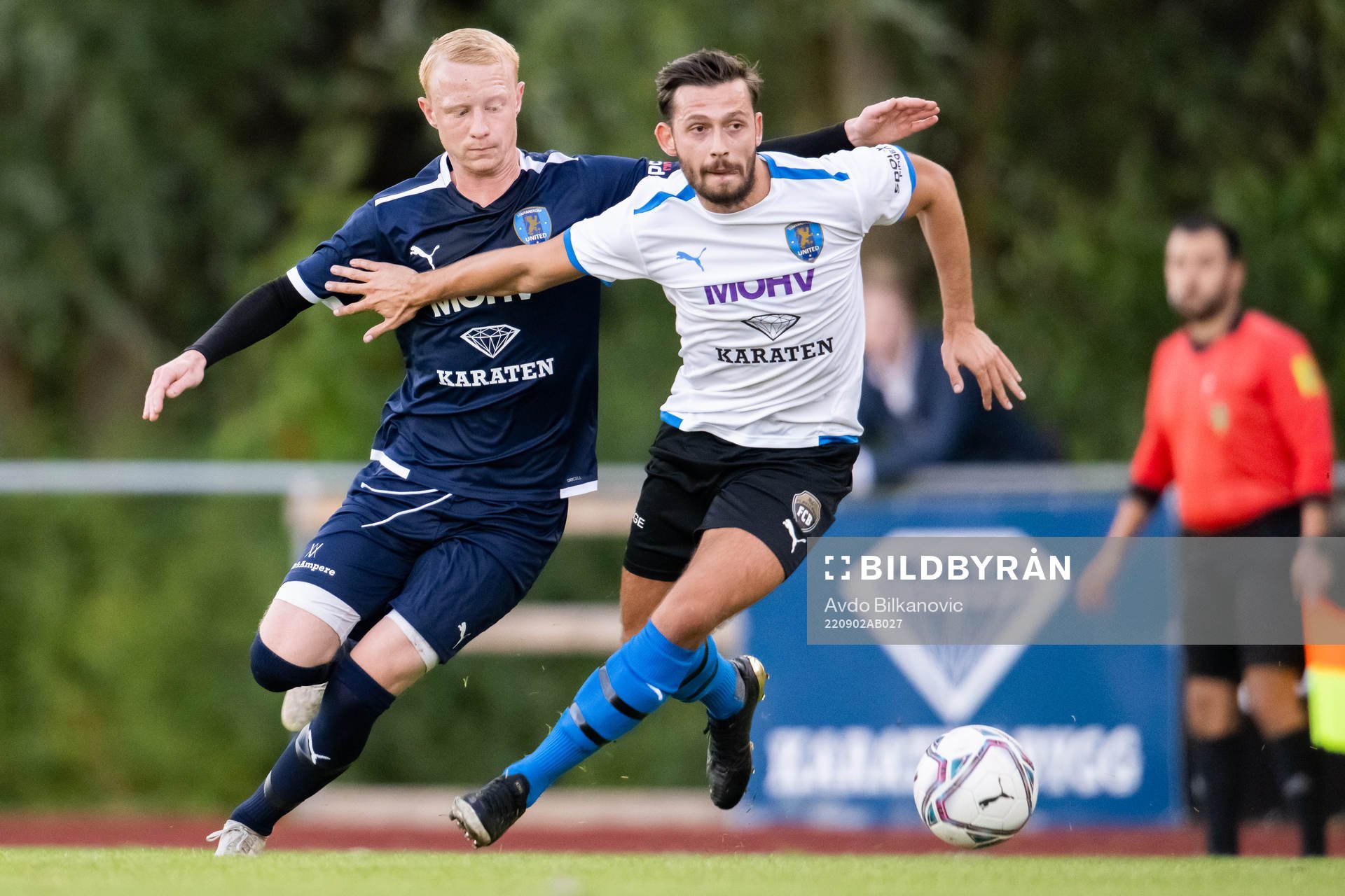Staffanstorps Viktor Ohlsson och Bellevue's Maximilian