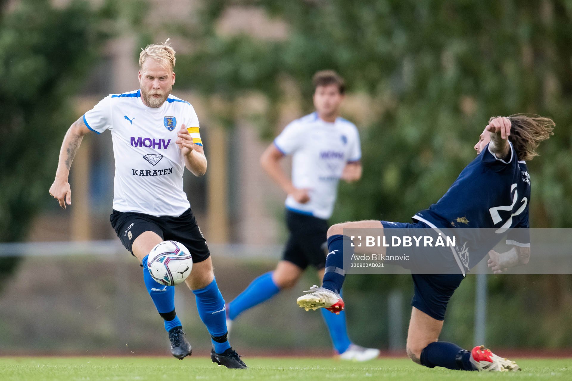 Staffanstorps Robin Fors och Bellevue's Kristoffer Jeppsson