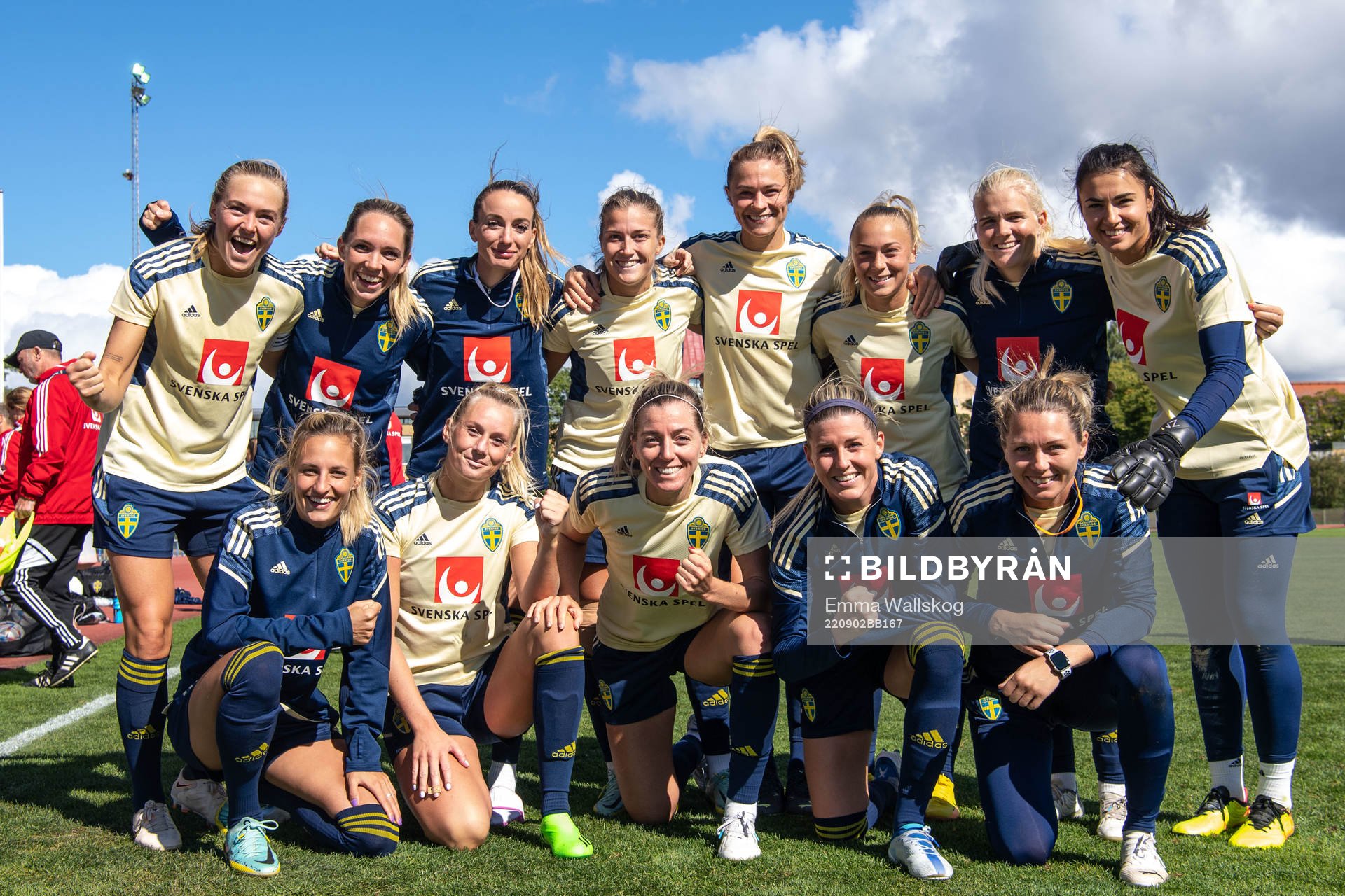 Magdalena Eriksson, Elin Rubensson, Kosovare Asllani,