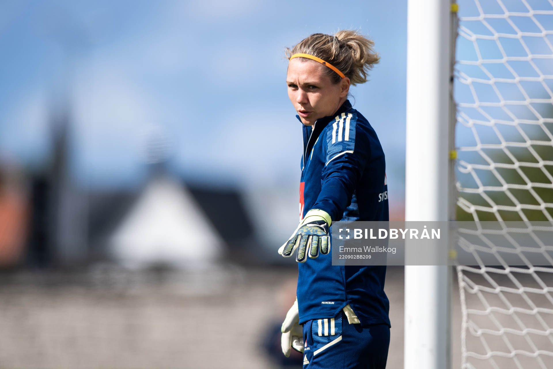 Goalkeeper Jennifer Falk