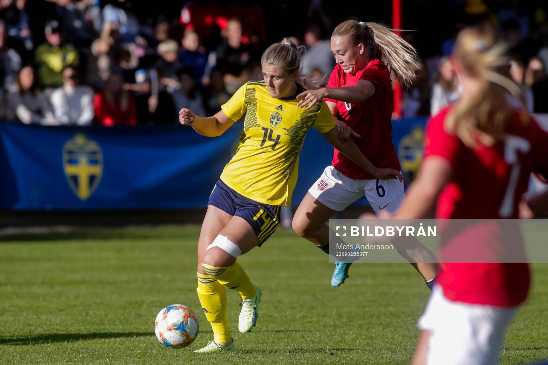 Sveriges Lisa Björk och Norges Julie Aune Jorde