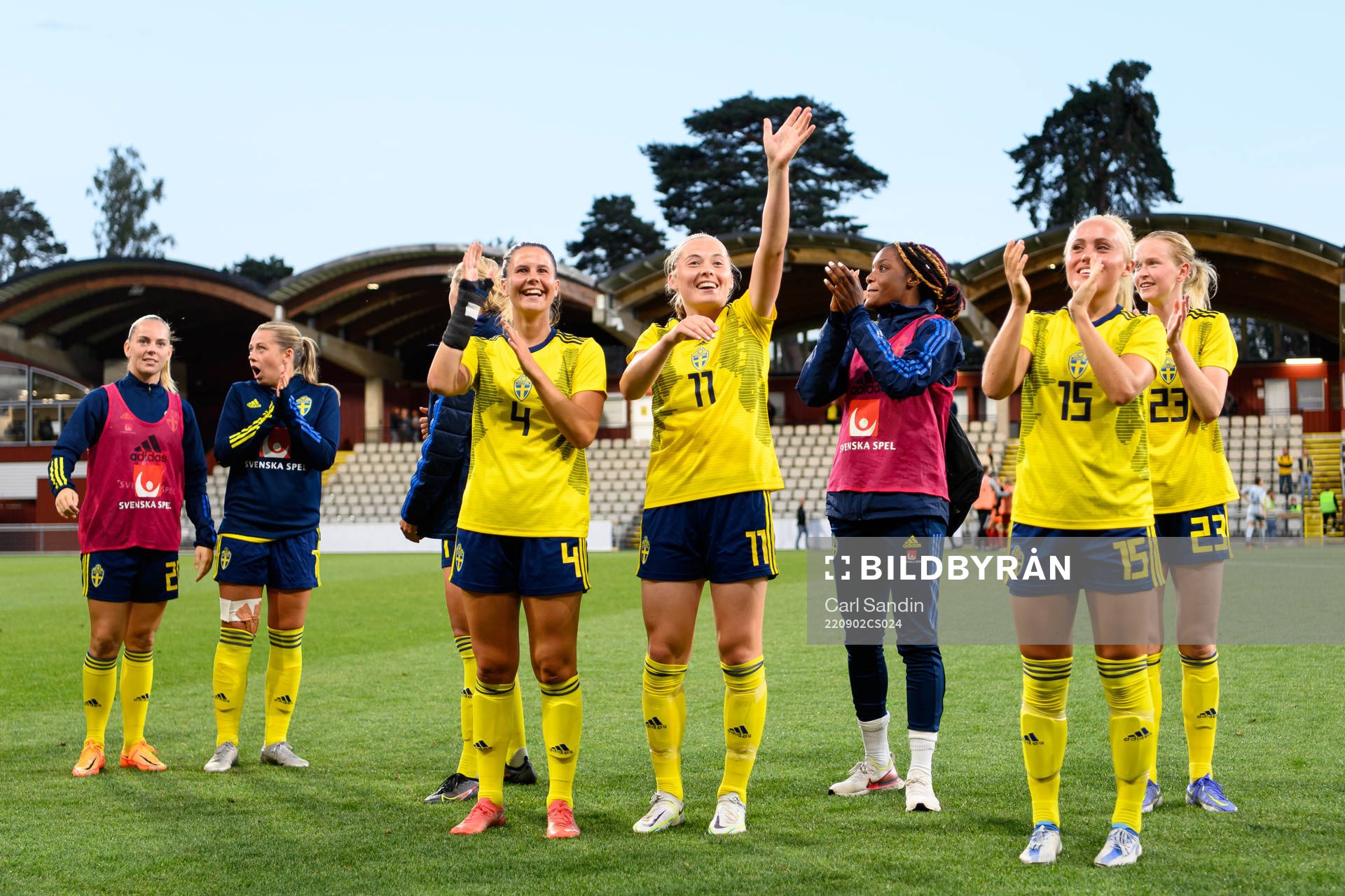 Josefin Harrysson, Paulina Nyström, Alva Selerud and Emma