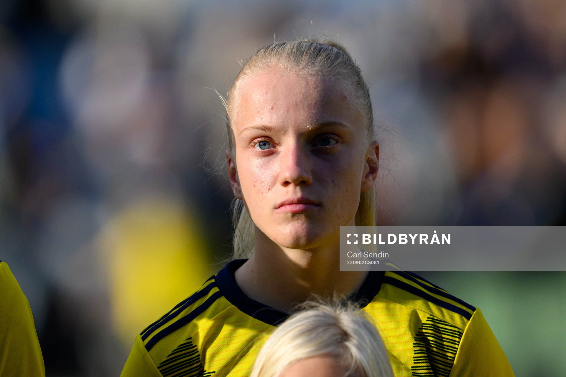 Anna Sandberg of Sweden at lineup