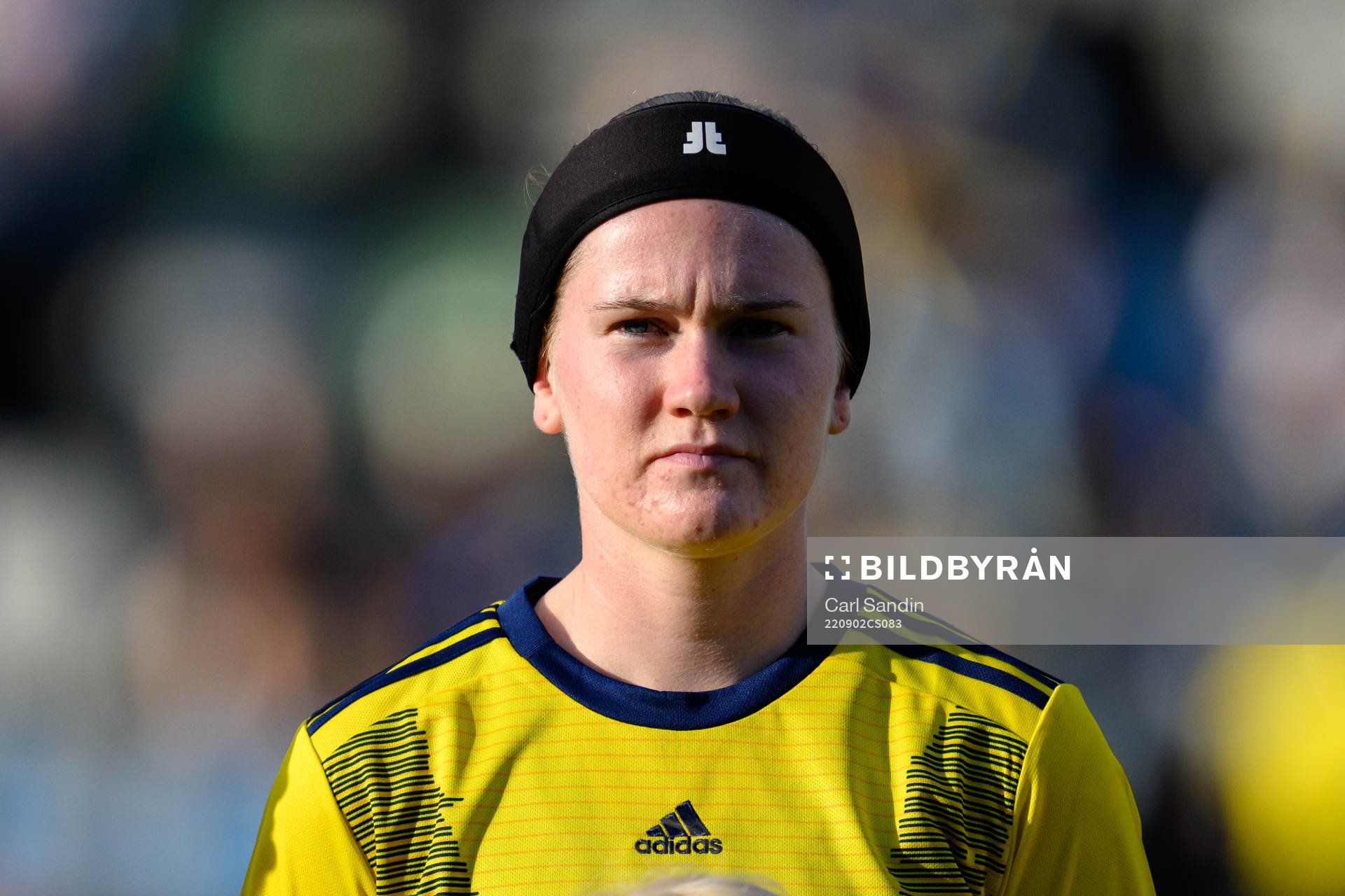 Linn Vickius of Sweden at lineup
