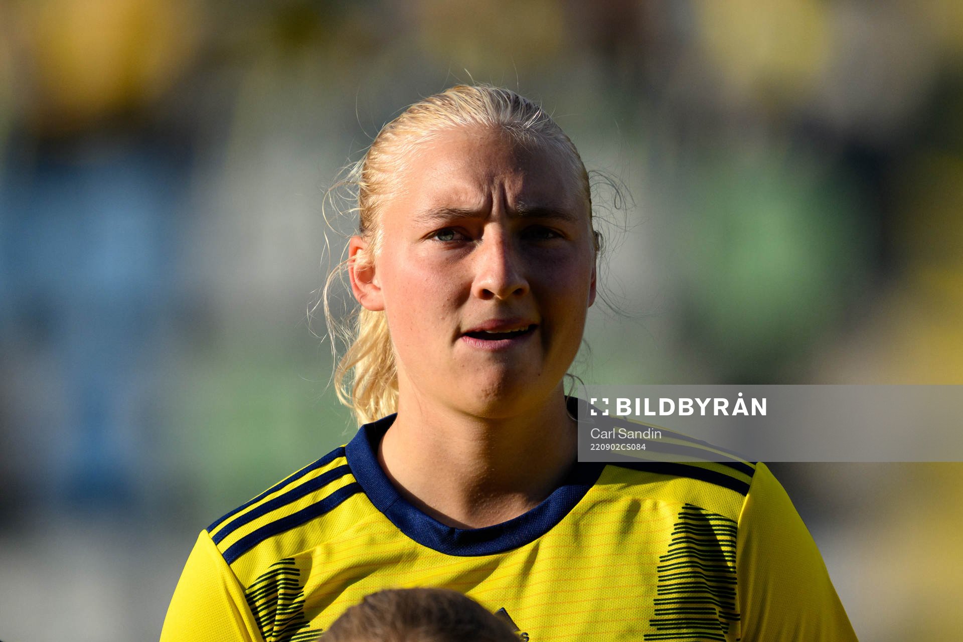 Stinalisa Johansson of Sweden at lineup
