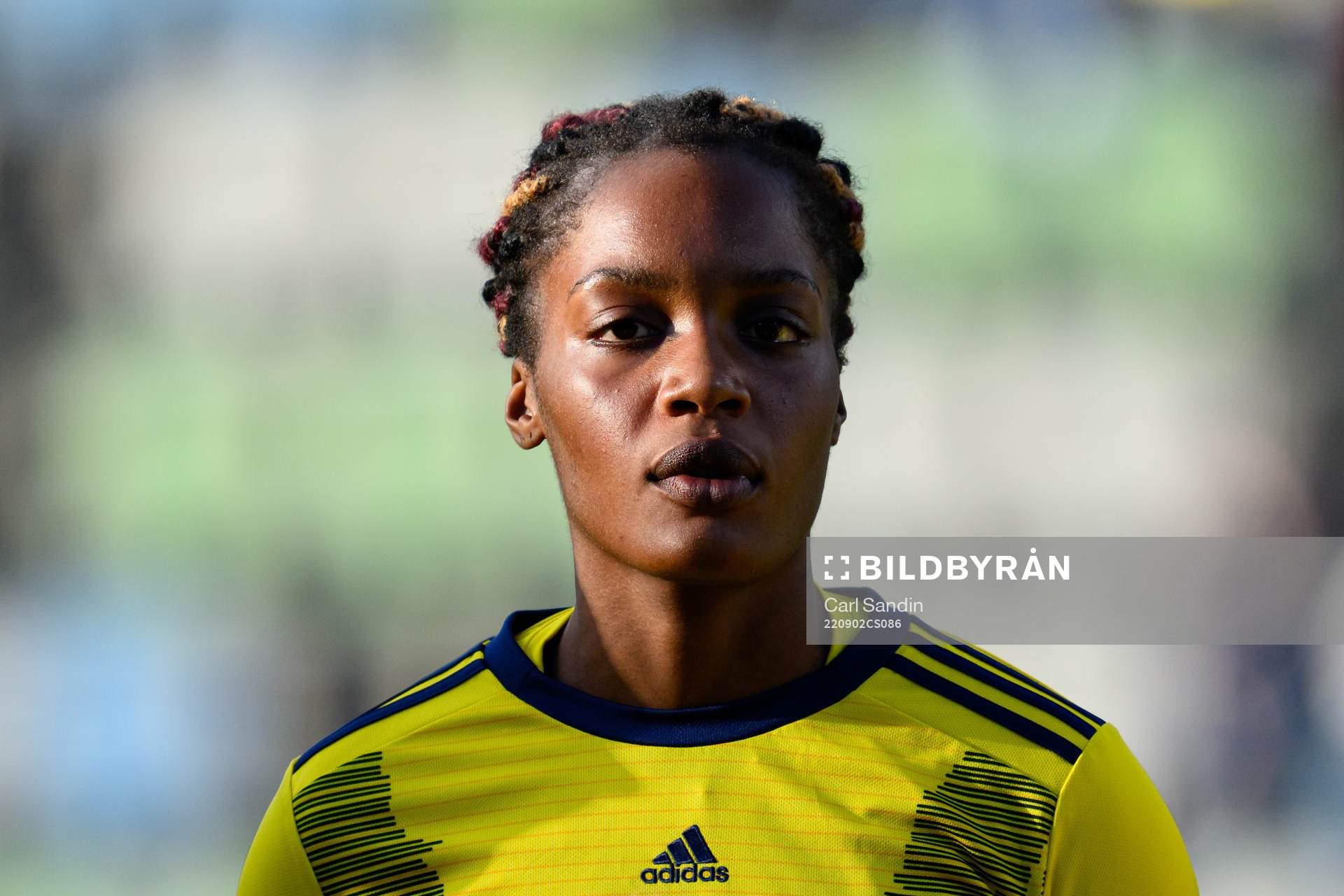 Evelyn Ijeh of Sweden at lineup