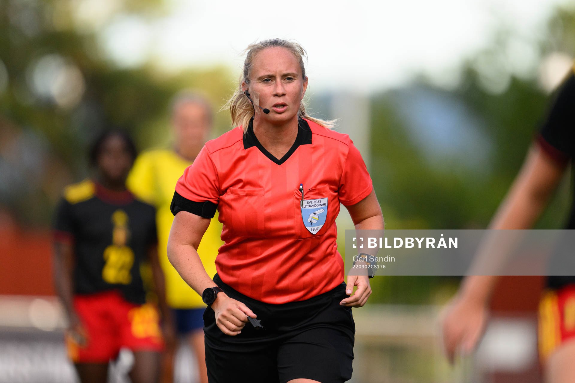 Referee Sandra Almkvist