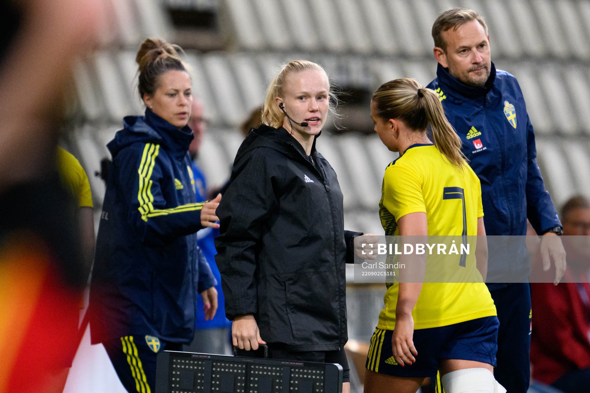 Fourth official Vendela Högqvist