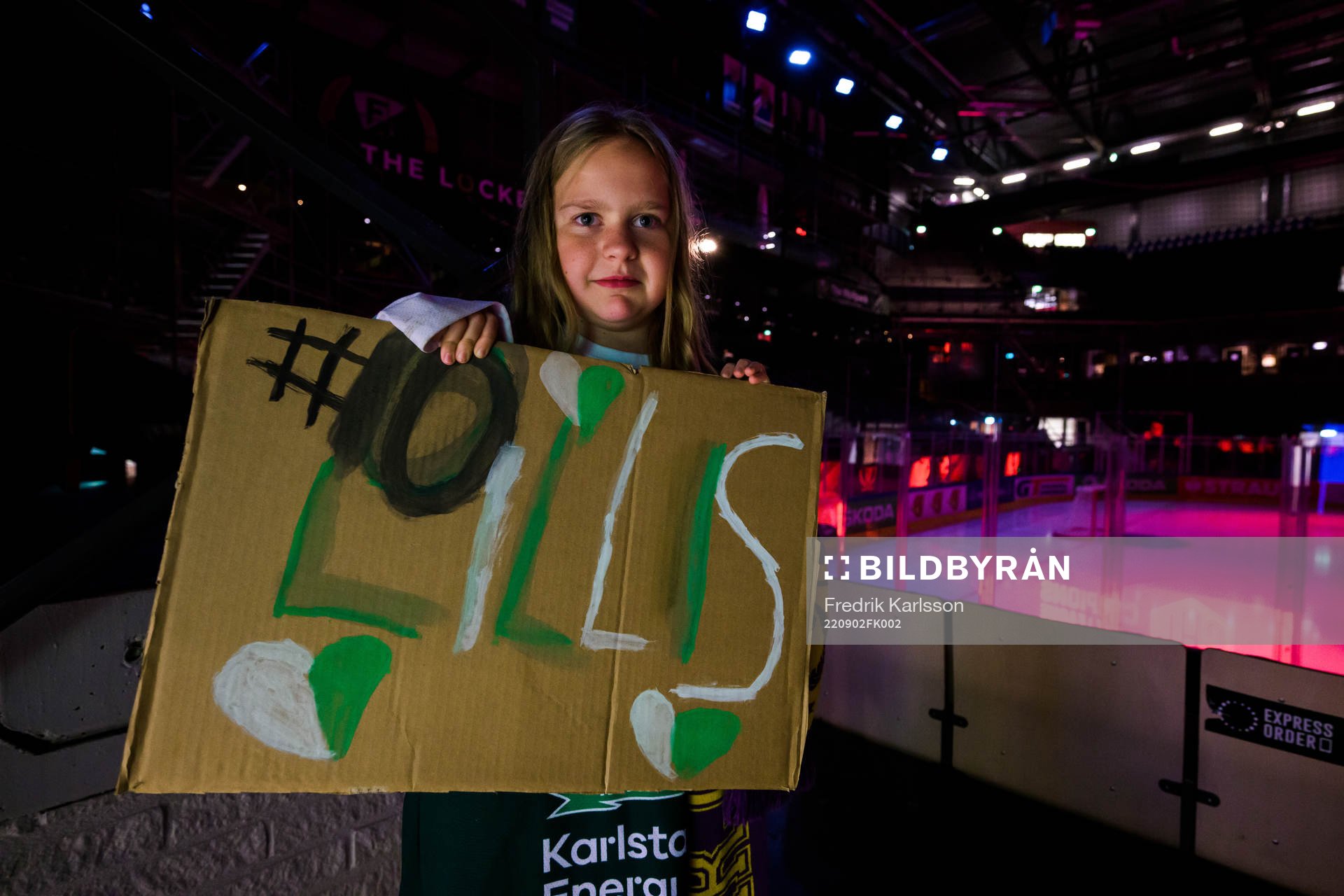 Supporters of Färjestad