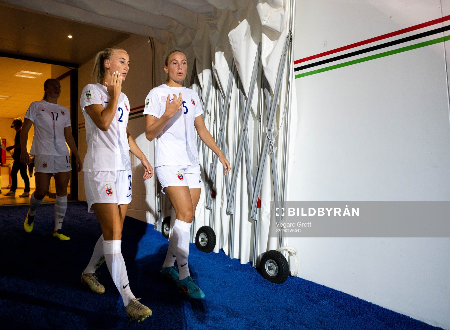 Anja Sønstevold and Guro Bergsvand of Norway