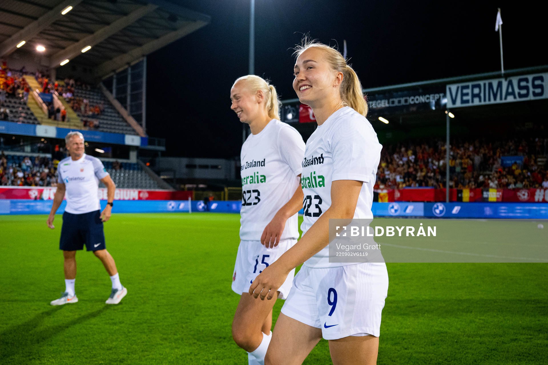 Sara Hørte and Noor Hoelsbrekken Eckhoff of Norway