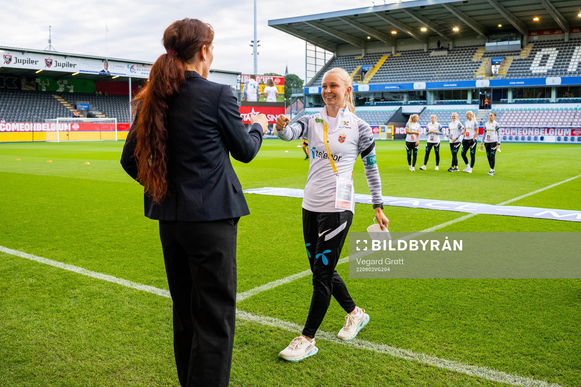 Lise Klaveness, president of the Norwegian Football