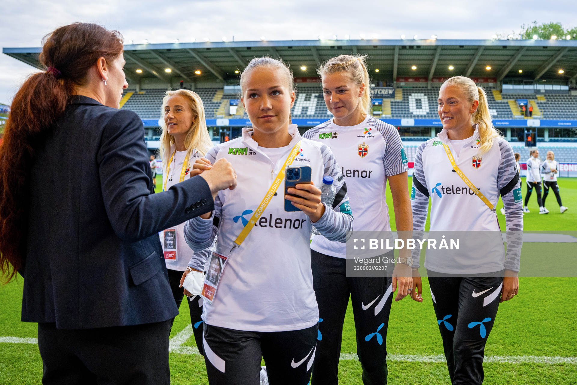 Lise Klaveness, president of the Norwegian Football