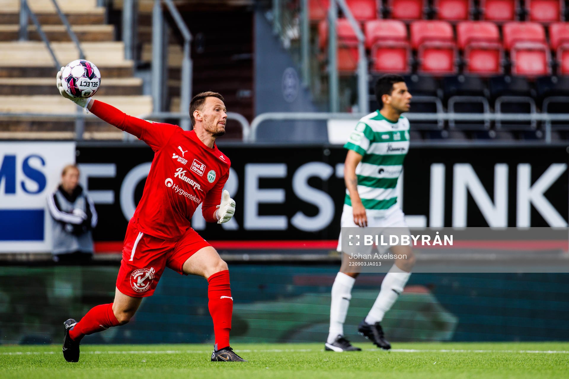 Västerås SKs målvakt Anton Fagerström