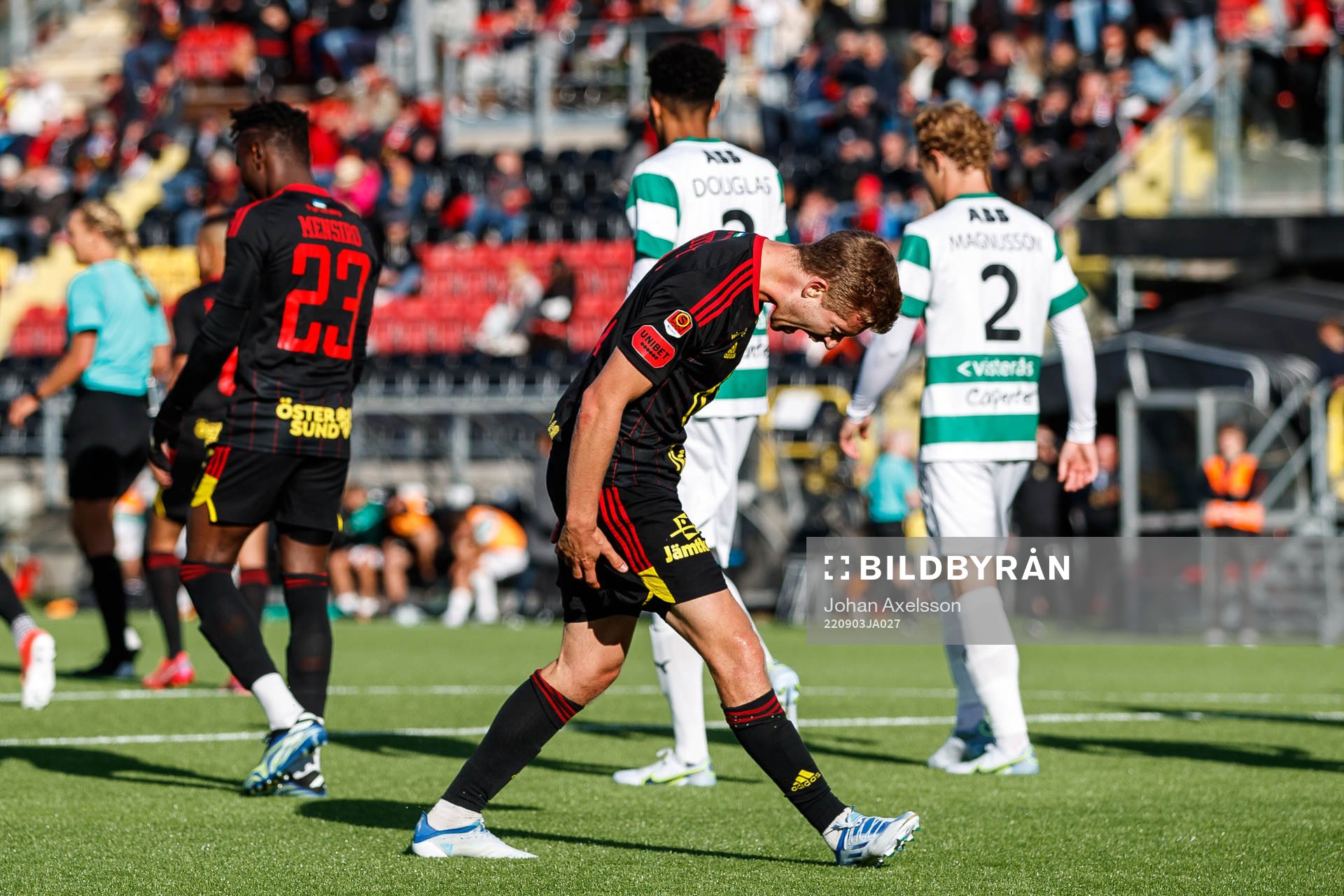 Östersunds Ludvig Fritzson deppar