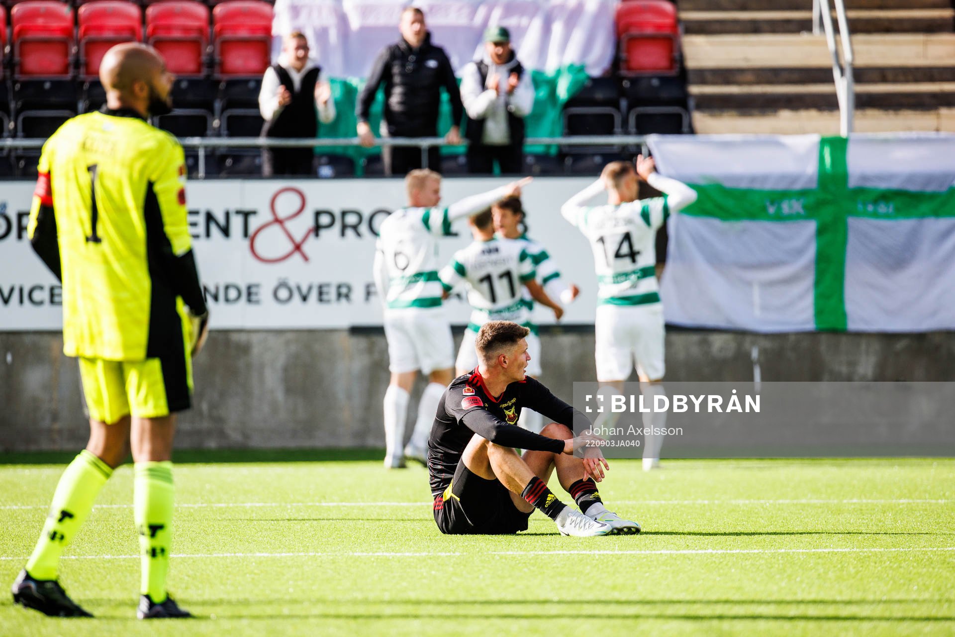 Östersunds Myroslav Mazur deppar