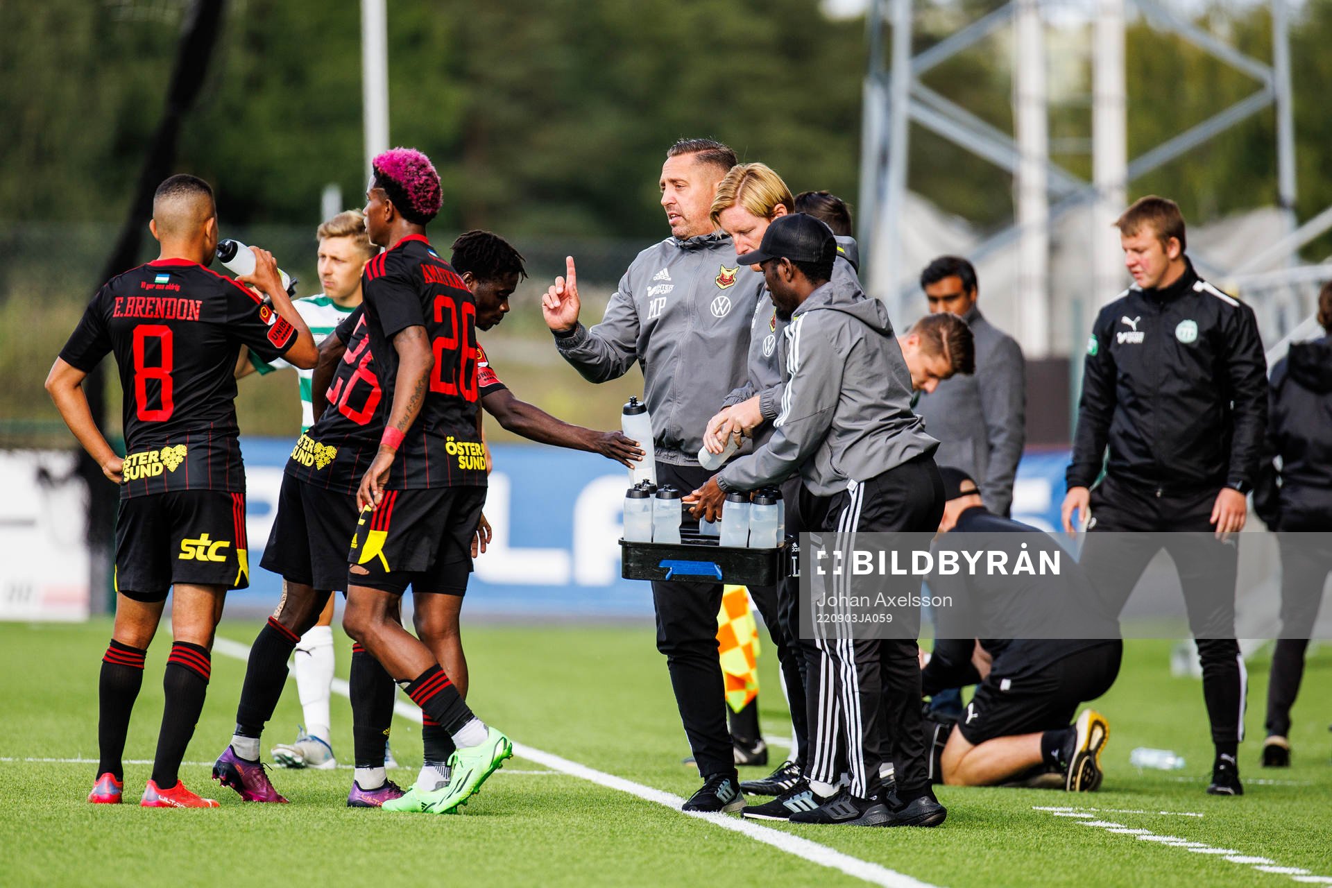 Östersunds tränare Magnus Powell