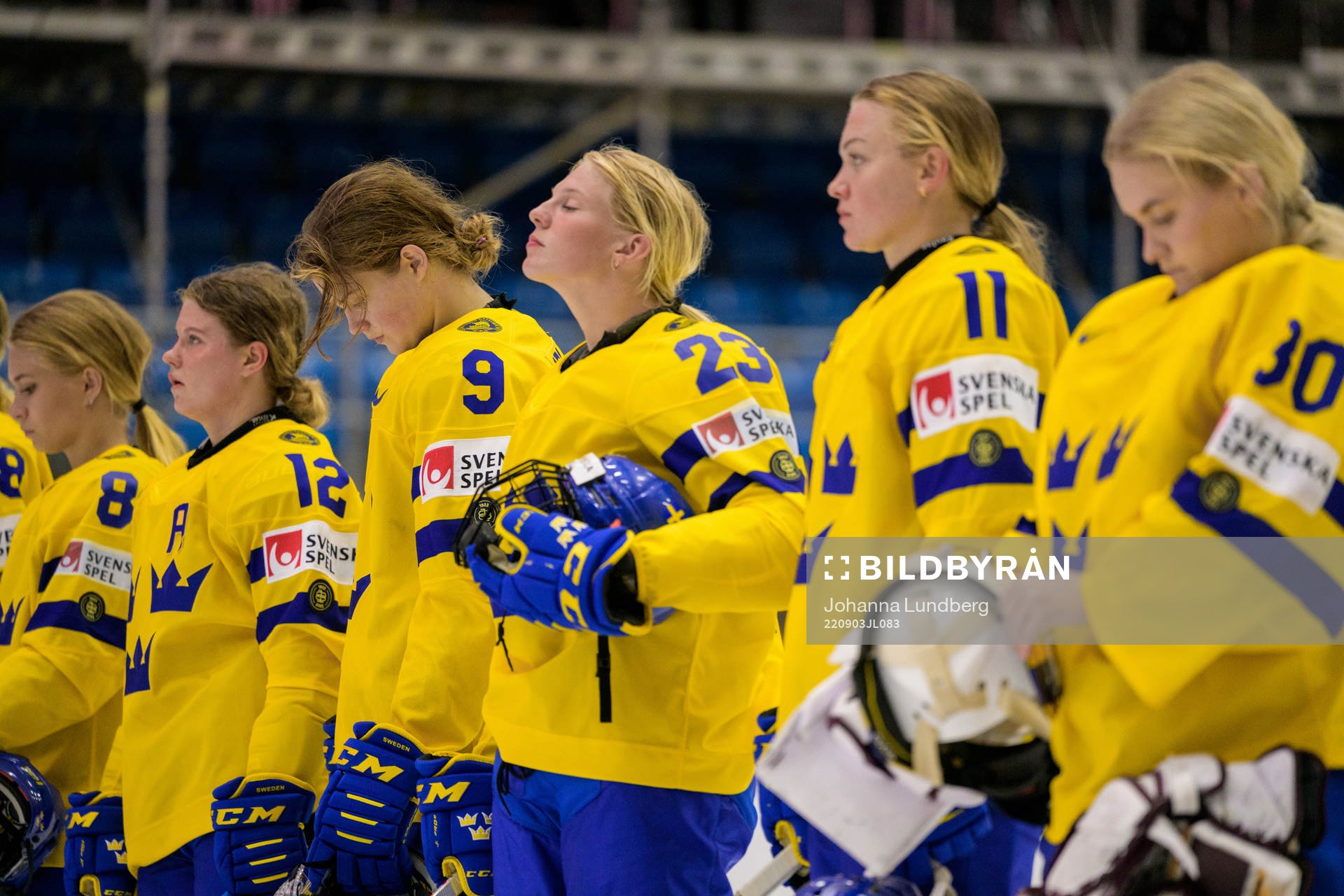 Maja Nylén-Persson, Jessica Adolfsson, Thea Johansson,