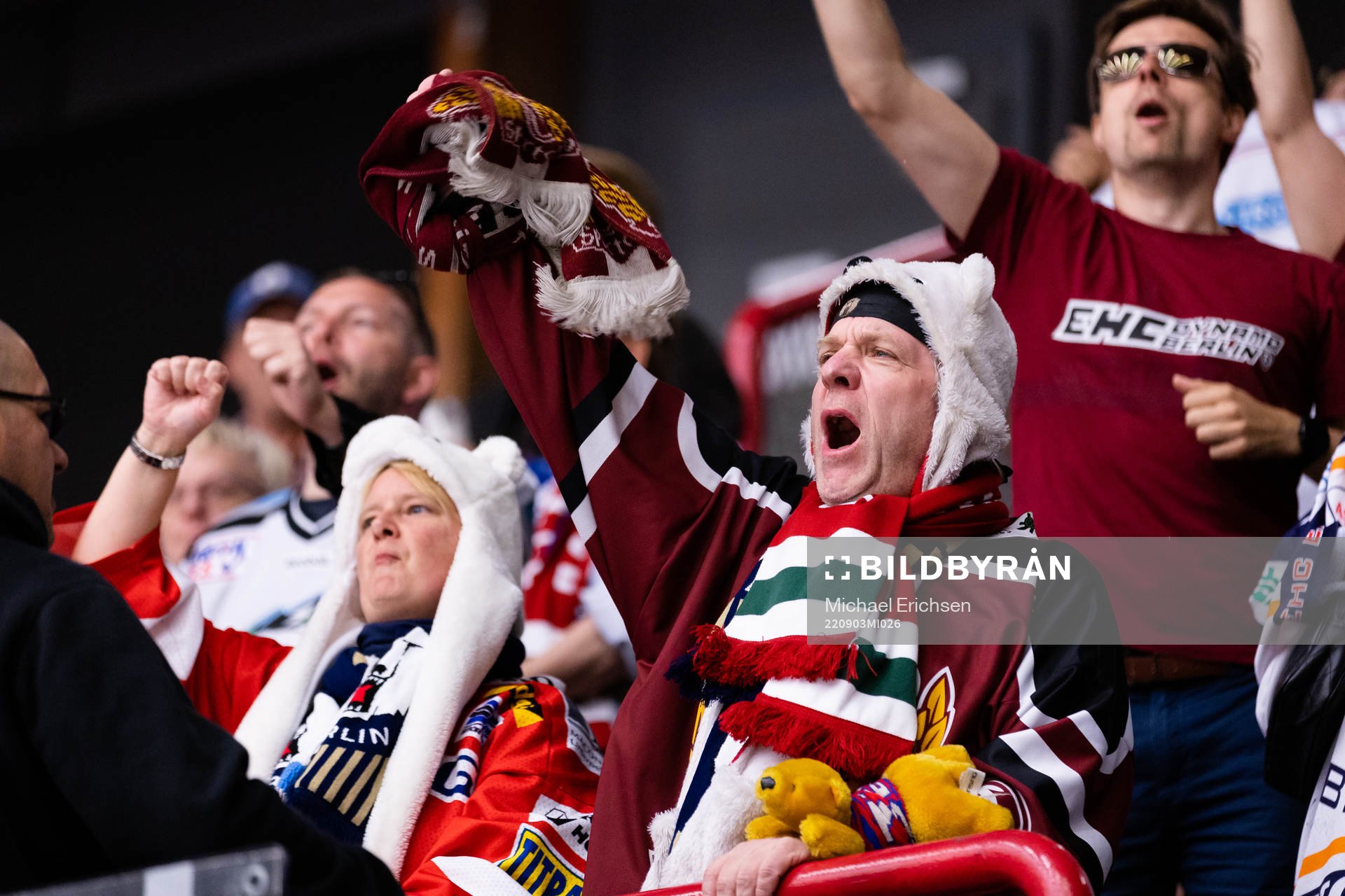 Supporters of Eisbären Berlin