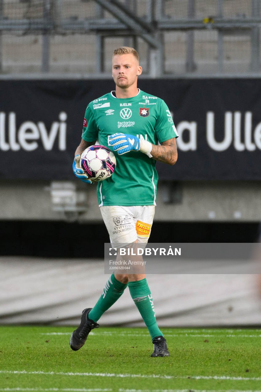 Örgrytes målvakt Robin Wallinder