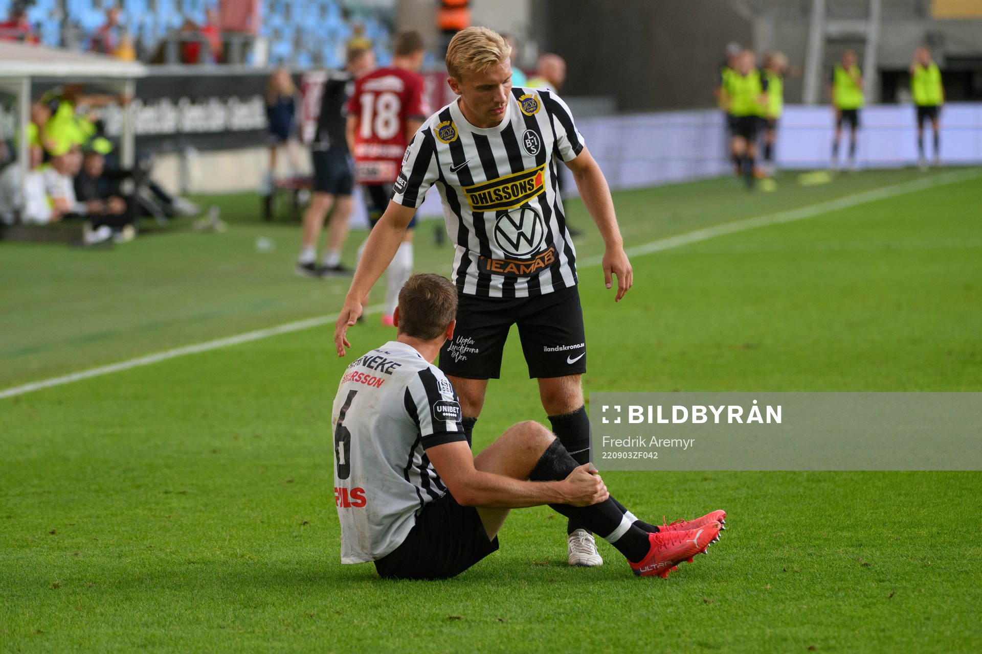 Landskronas Philip Andersson och Edvin Dahlqvist