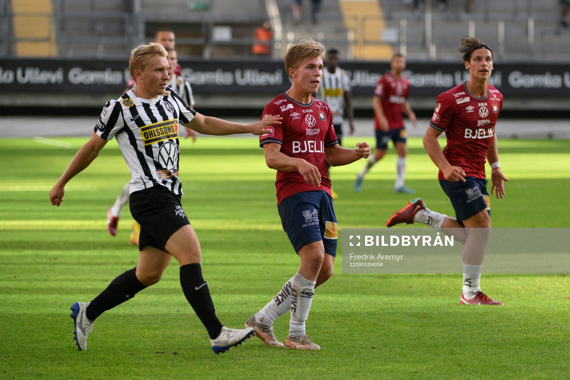 Landskronas Edvin Dahlqvist  och Örgrytes Isak Dahlqvist