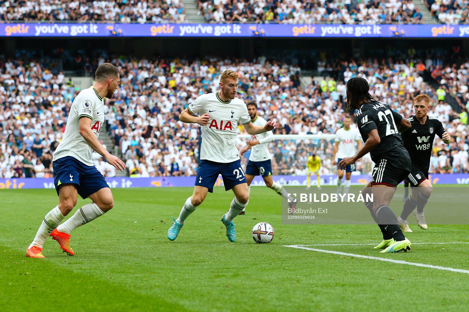 Dejan Kulusevski of Tottenham